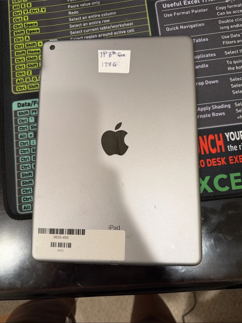Black Tablet with Home Button - Unbranded